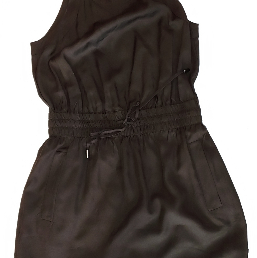 Banana Republic Drawstring Dress Pockets 6